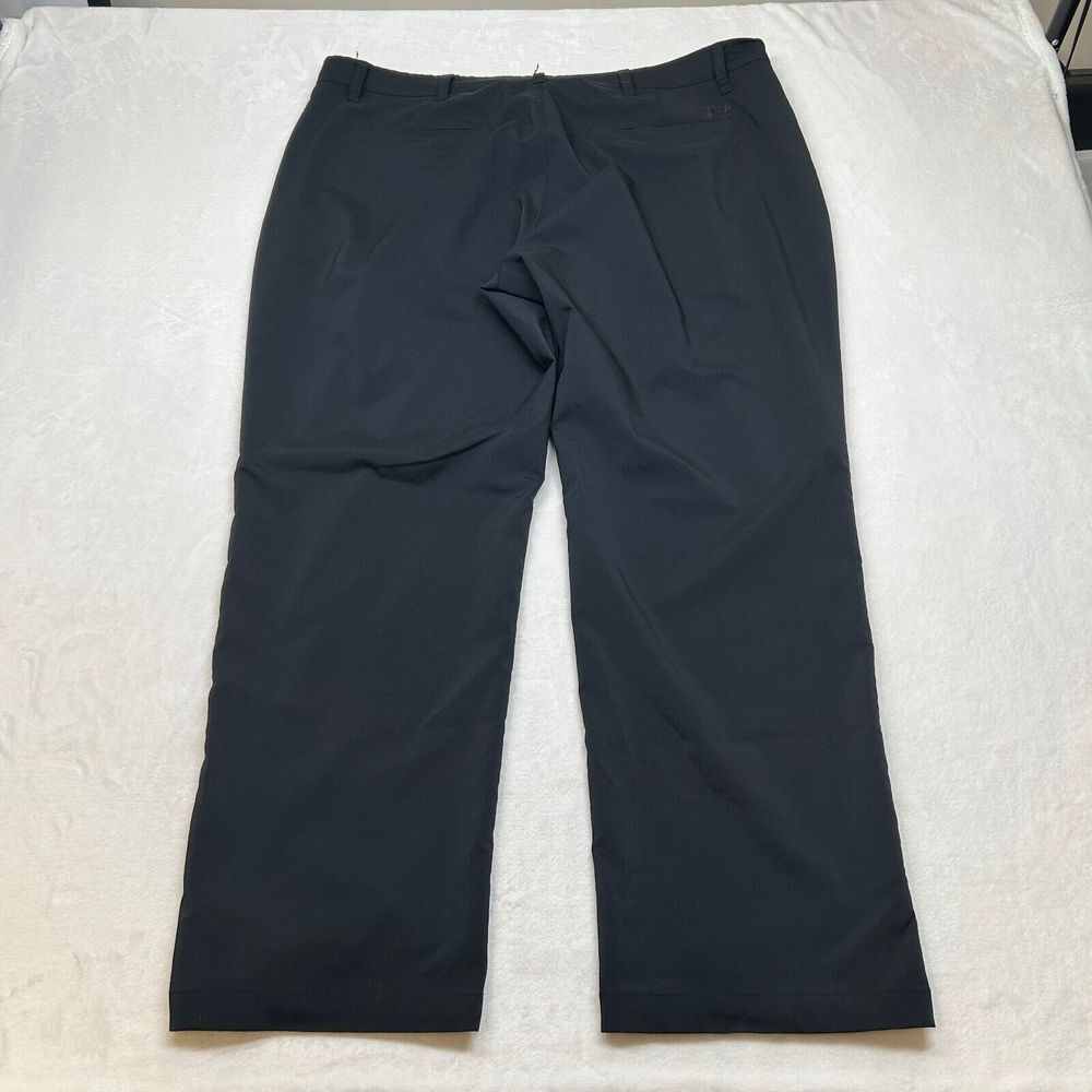 Under Armour Golf‎ Performance Pants Mens 40x32 Black Loose Fit - Picture 3 of 8
